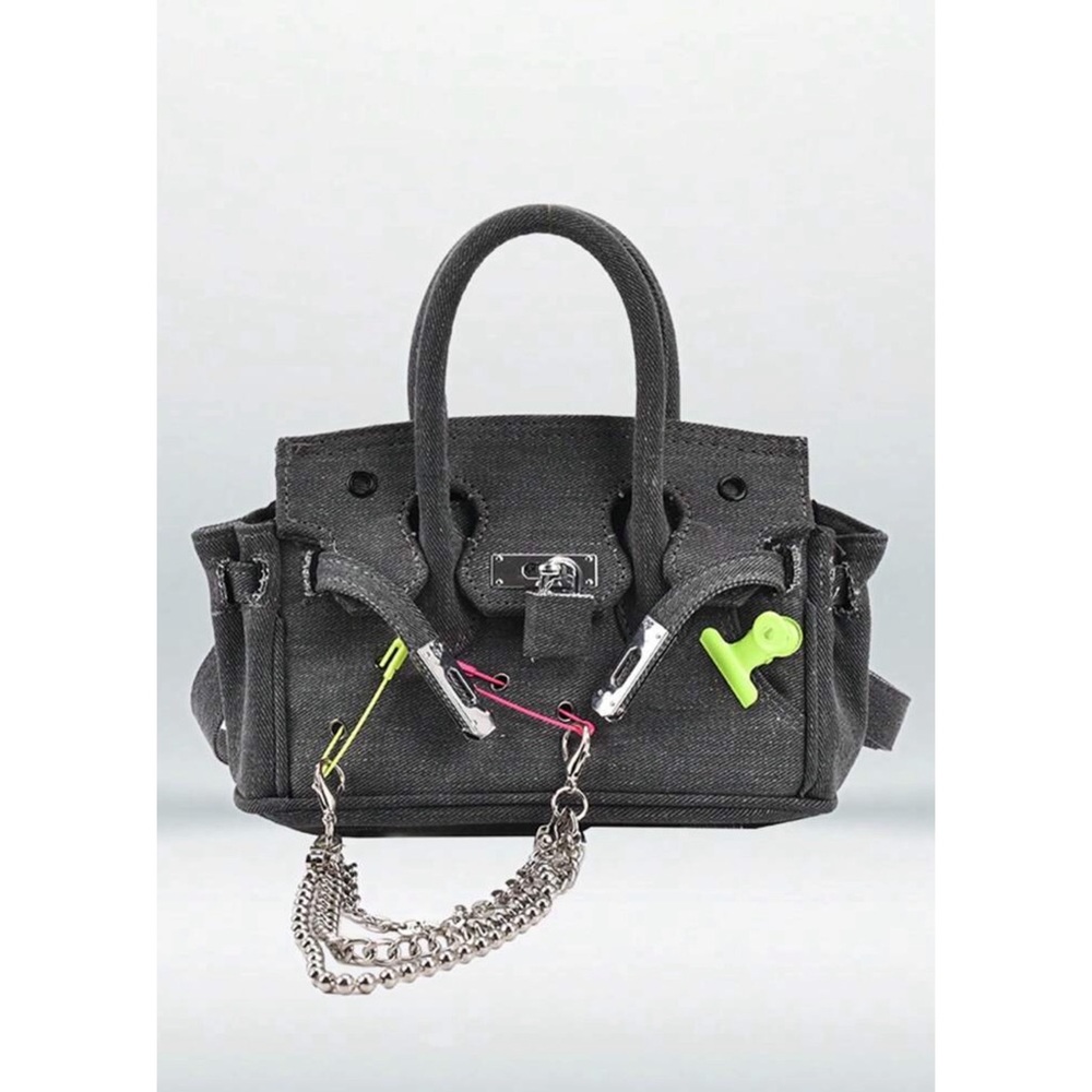 Denim Mini Bag